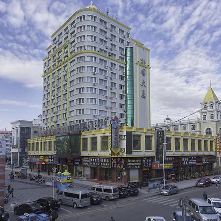 Beiguo Zhichun Business Hotel 만저우리 외부 사진